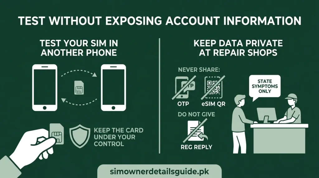 SIM troubleshooting