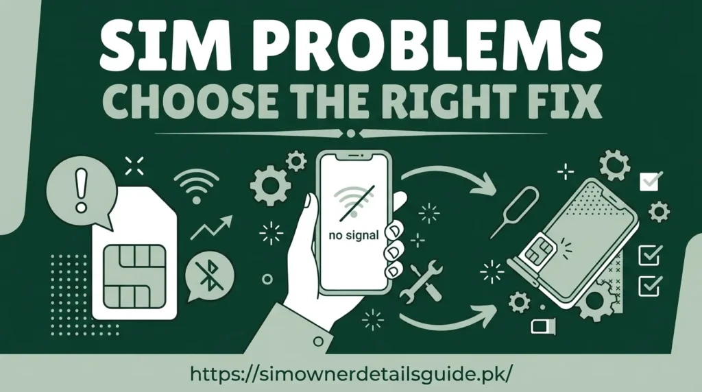 SIM troubleshooting